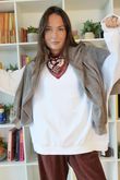 Terry B Classic Sweatshirt White